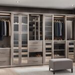 Closet shelving units