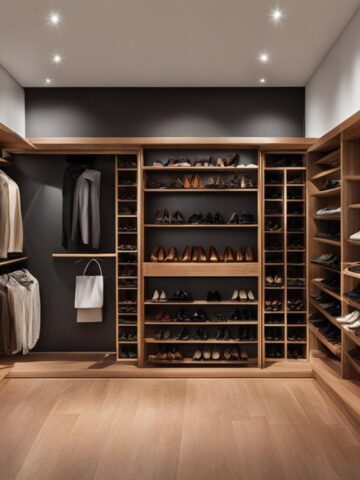 Closet shoe rack ideas