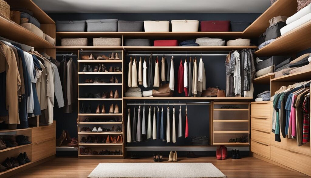Closet space maximization