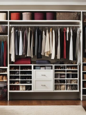 Closet space-saving ideas