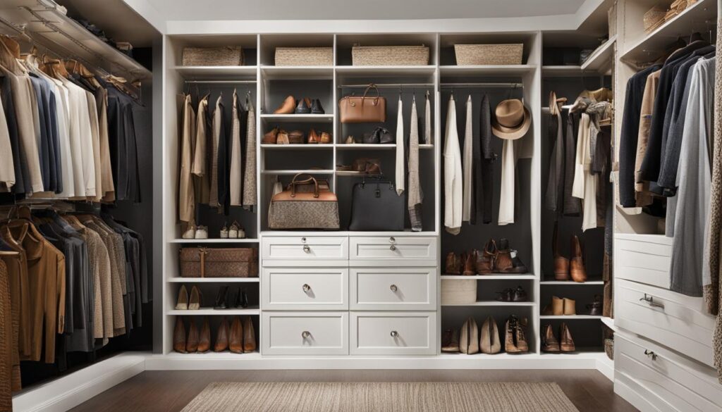 Closet storage hacks