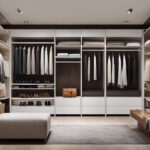 Closet storage shelves