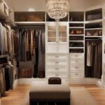 Closet under stairs