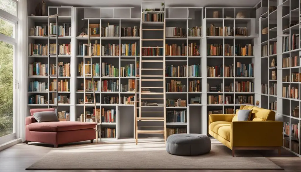 IKEA bookshelf closet
