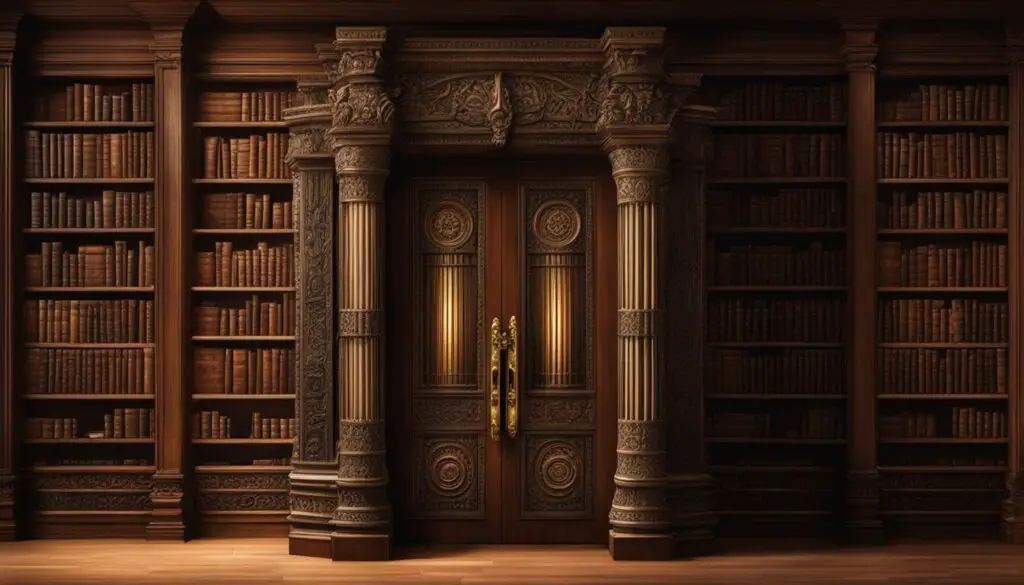 bookshelf door