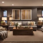 can lights in living room