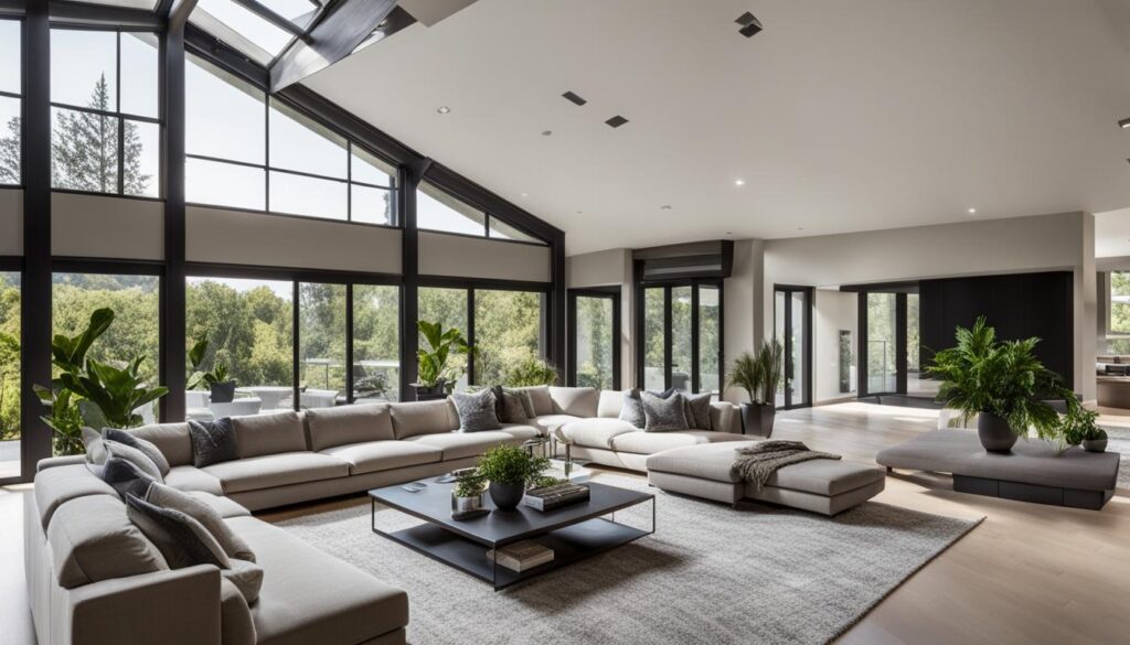 how to decorate a long living room