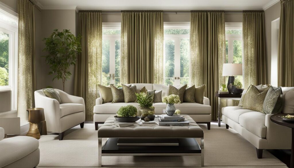 how to pick drapes for living room