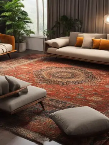 how to put rugs in living room