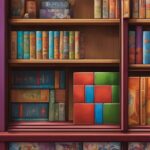Closet bookshelf for board games