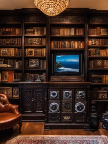 Closet bookshelf for memorabilia