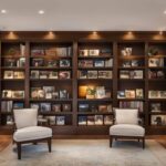 Closet bookshelf for photo albums
