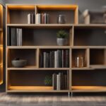 Closet bookshelf for tool collection