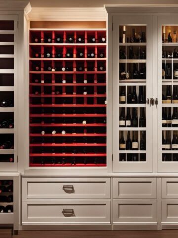 Closet bookshelf for wine storage