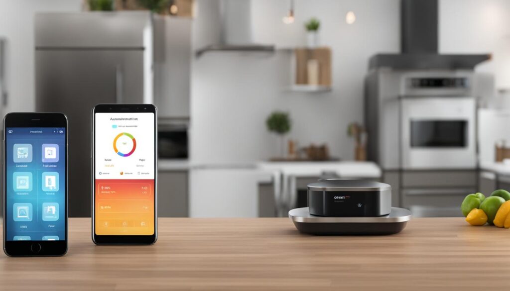 Home automation apps for Android and iOS