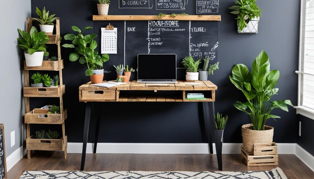 Low-cost home office setup ideas