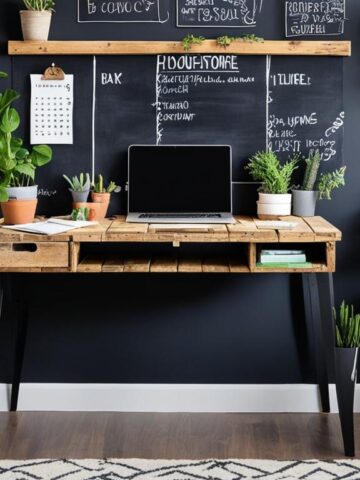 Low-cost home office setup ideas