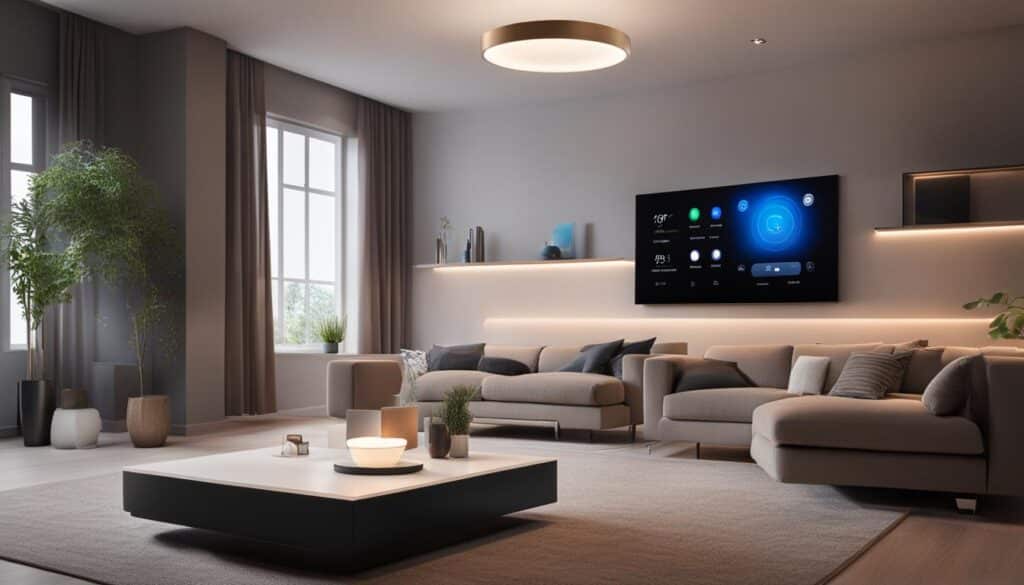 Remote home automation via smartphone
