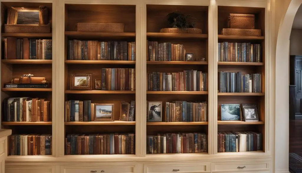 closet bookshelf