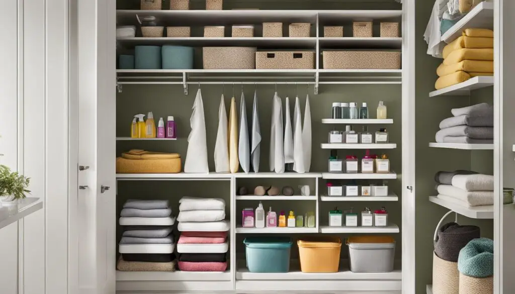 storage solution for cleaning supplies