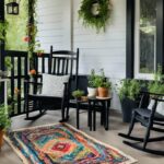 Economical front porch decor ideas