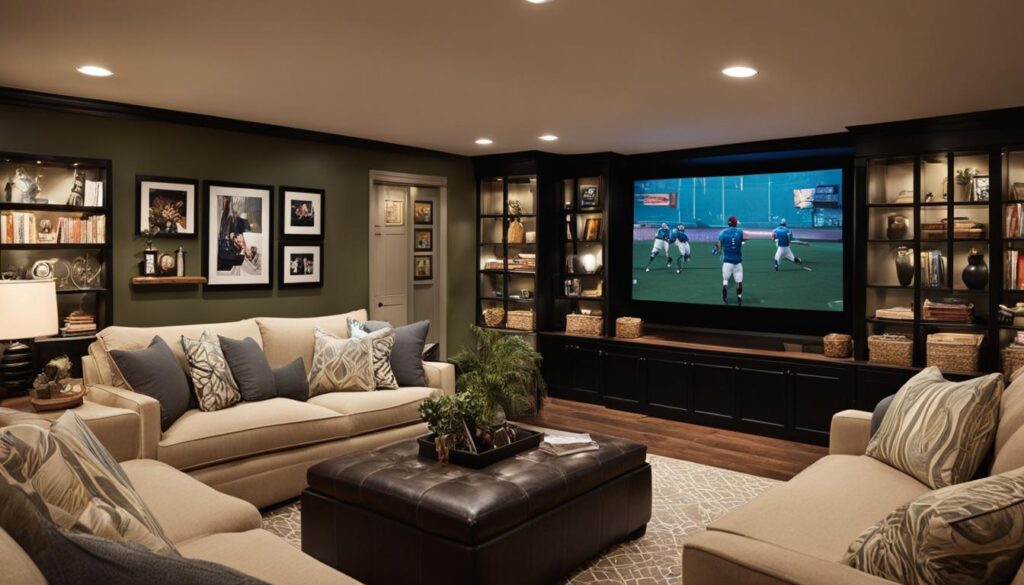 Low-cost basement finishing ideas