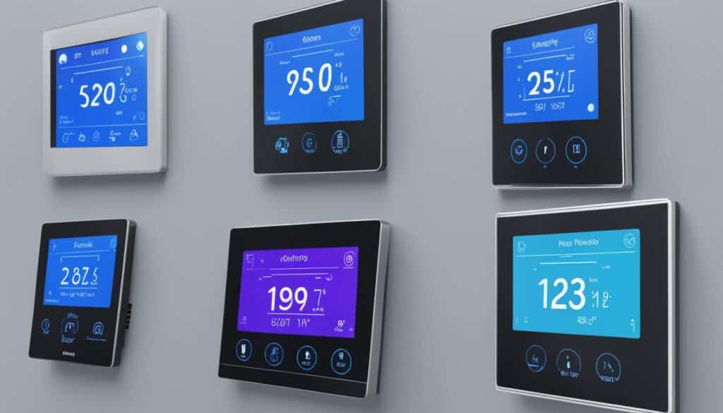 types of smart home heating controls
