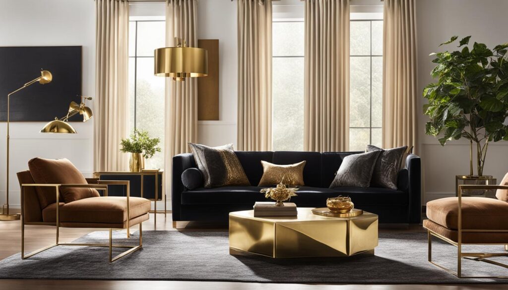 brass home decor