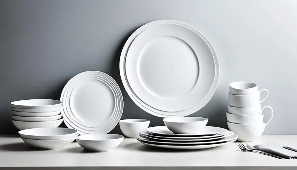 porcelain plates