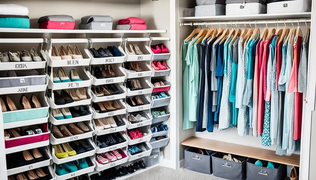 Closet bins