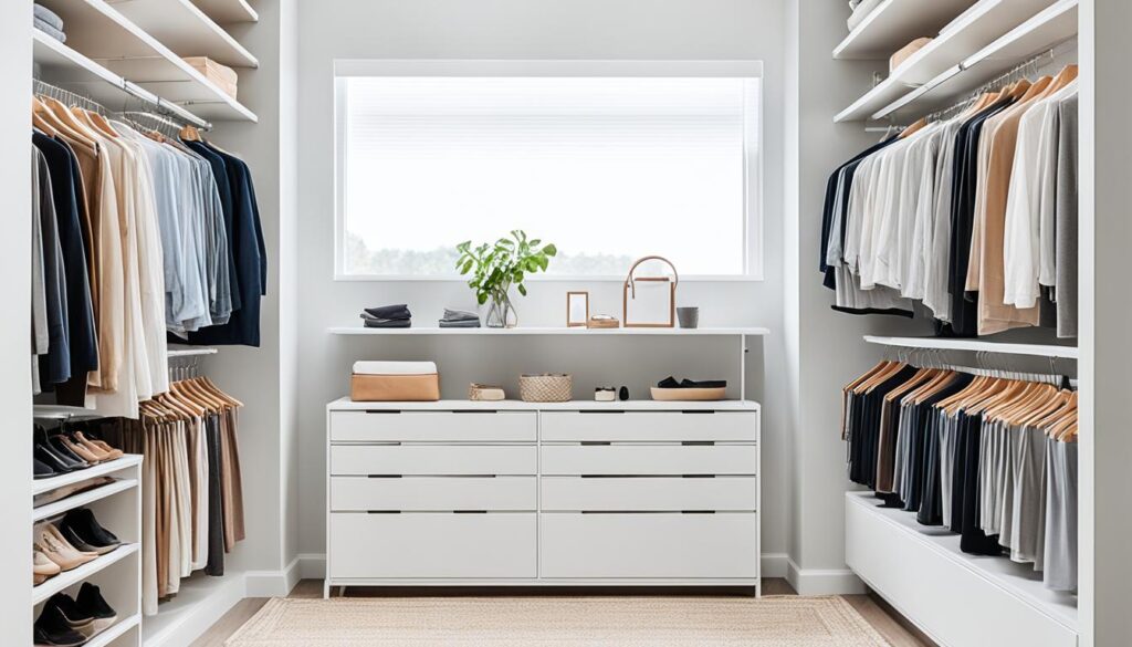 Closet cabinets