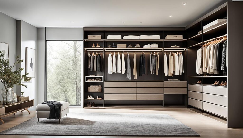 Closet panels