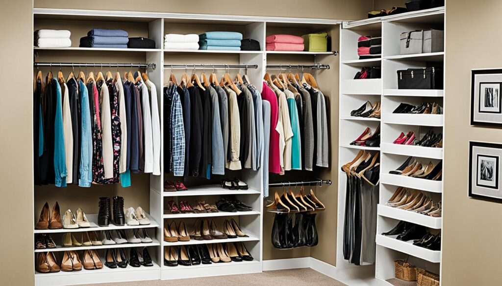Closet storage bins