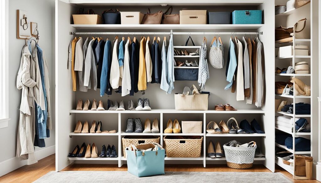 Entryway closet