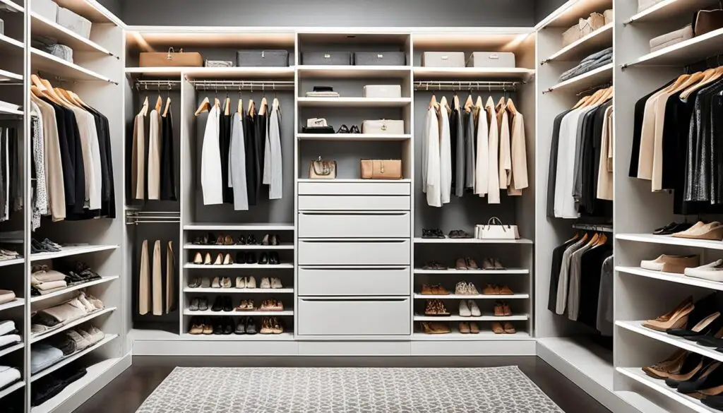 custom closet organizer system