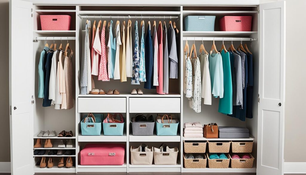 Closet door organizers