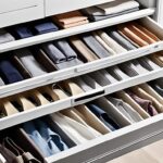Closet hanging bins