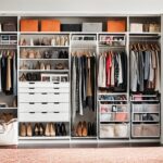 Closet hanging storage