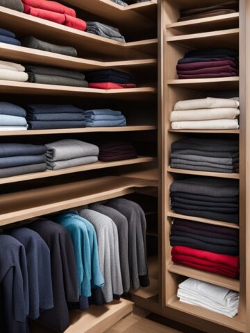 Closet organizer drawers