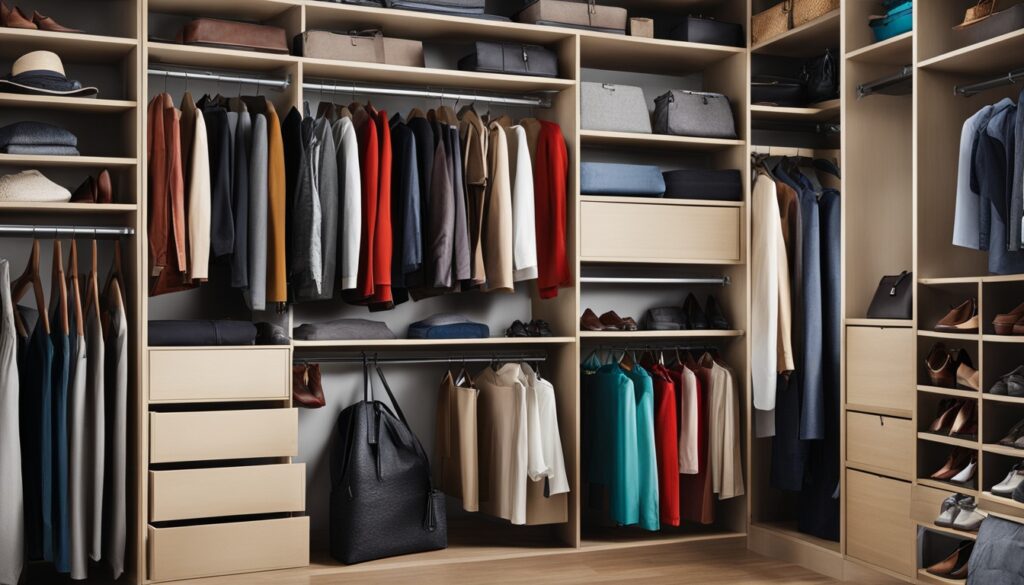 Closet organizers systems