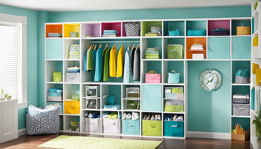 Closet rod organizers