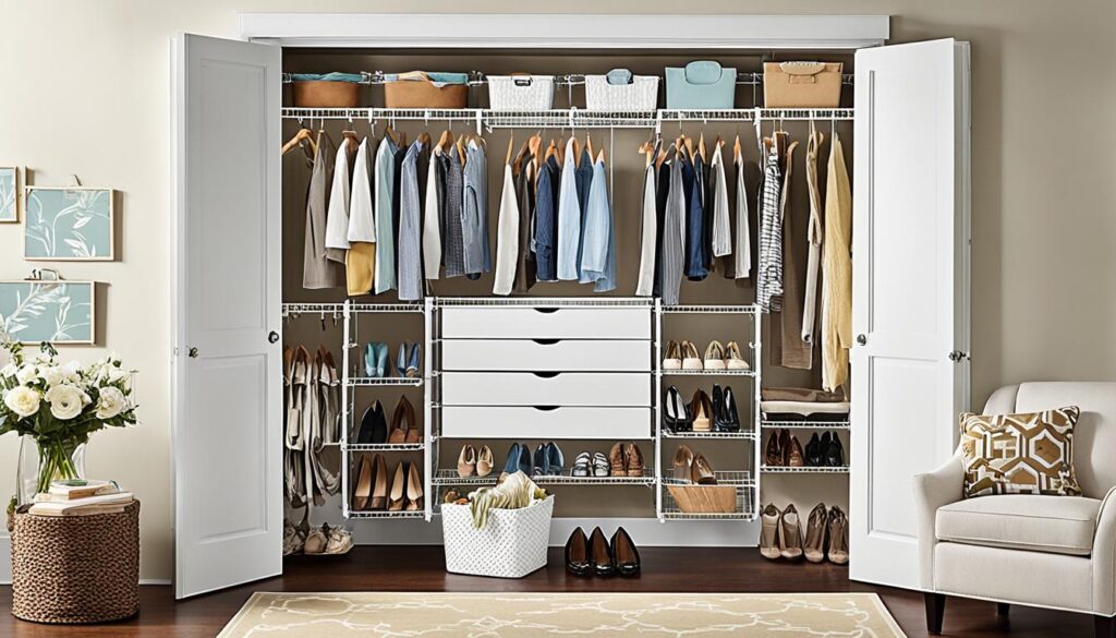 Closet shelf dividers