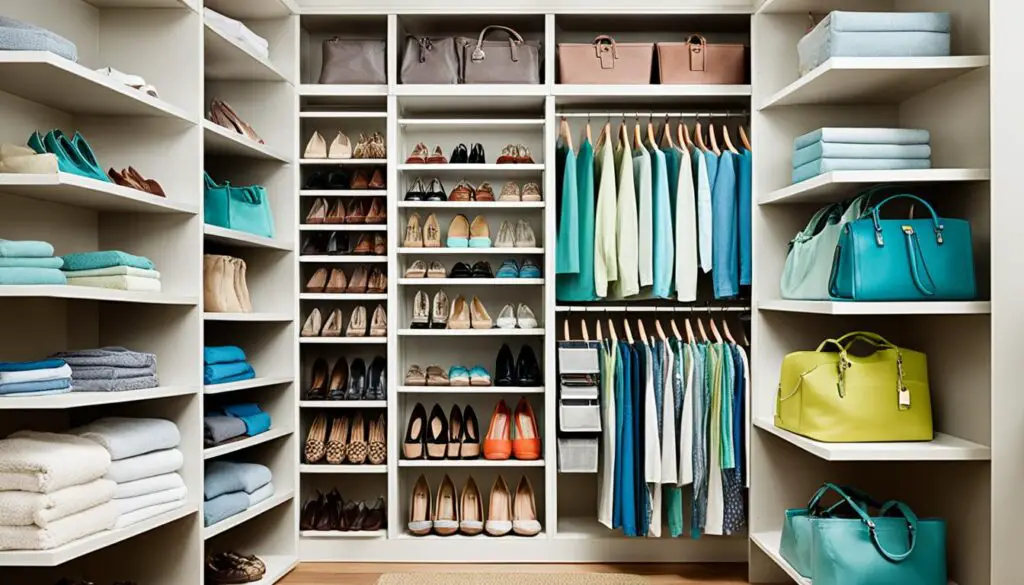 Closet shelves