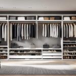 Closet shelving units