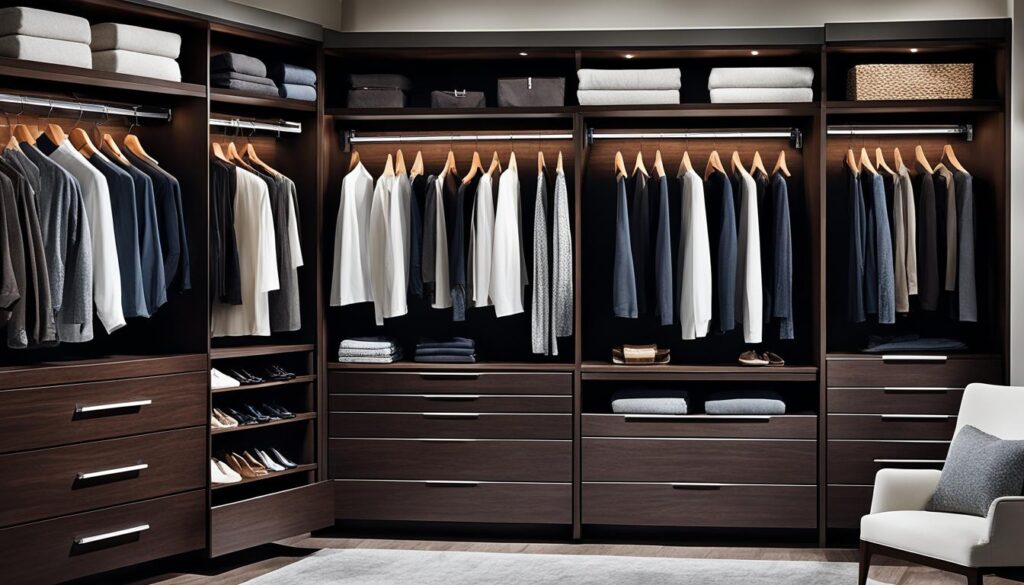 Closet shoe organizers