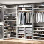 Closet shoe racks