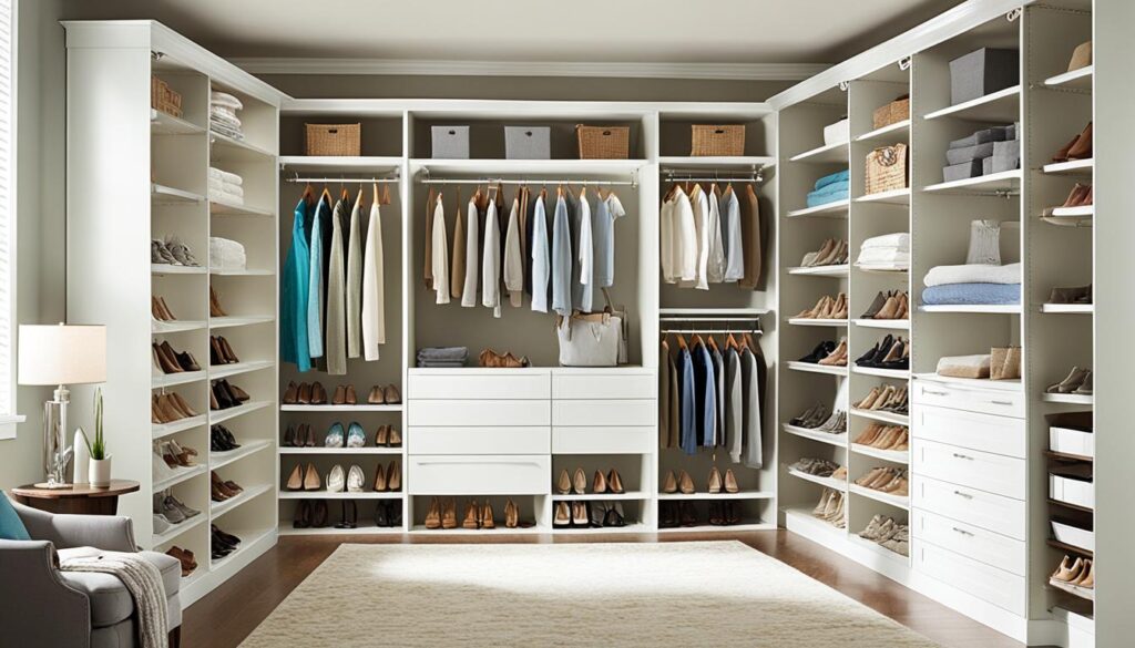 Closet storage hacks