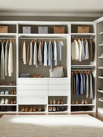 Closet storage hacks