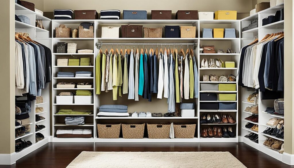Closet storage solutions