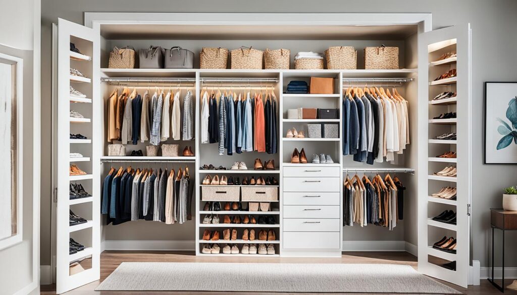 Closet storage units